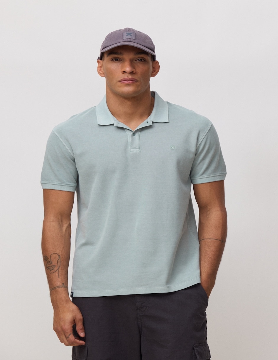 Playera tipo polo para hombre
