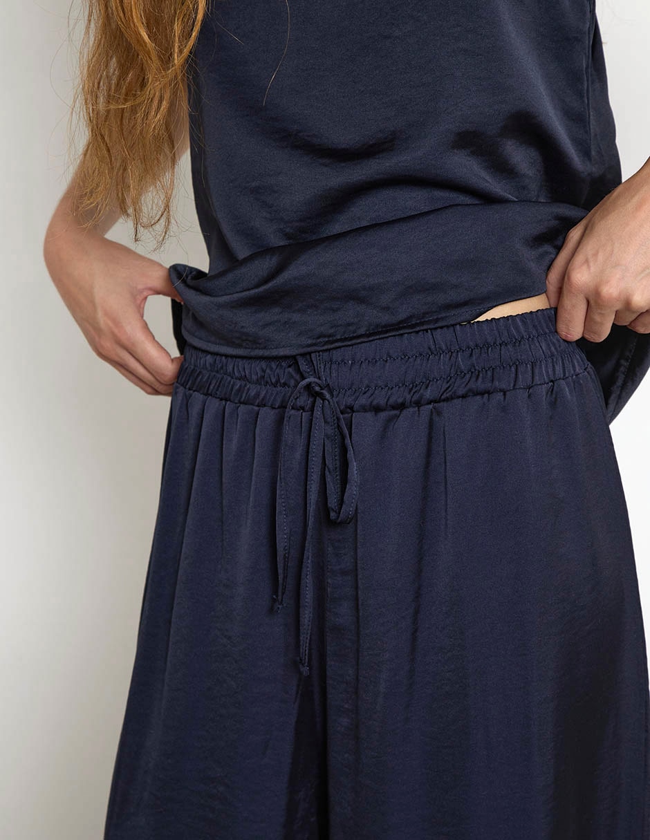 Pantalón relaxed amplio para mujer 6