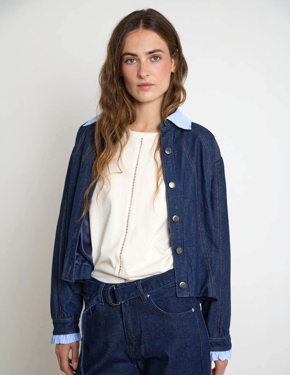 Chamarra denim para mujer Chamarra denim para mujer