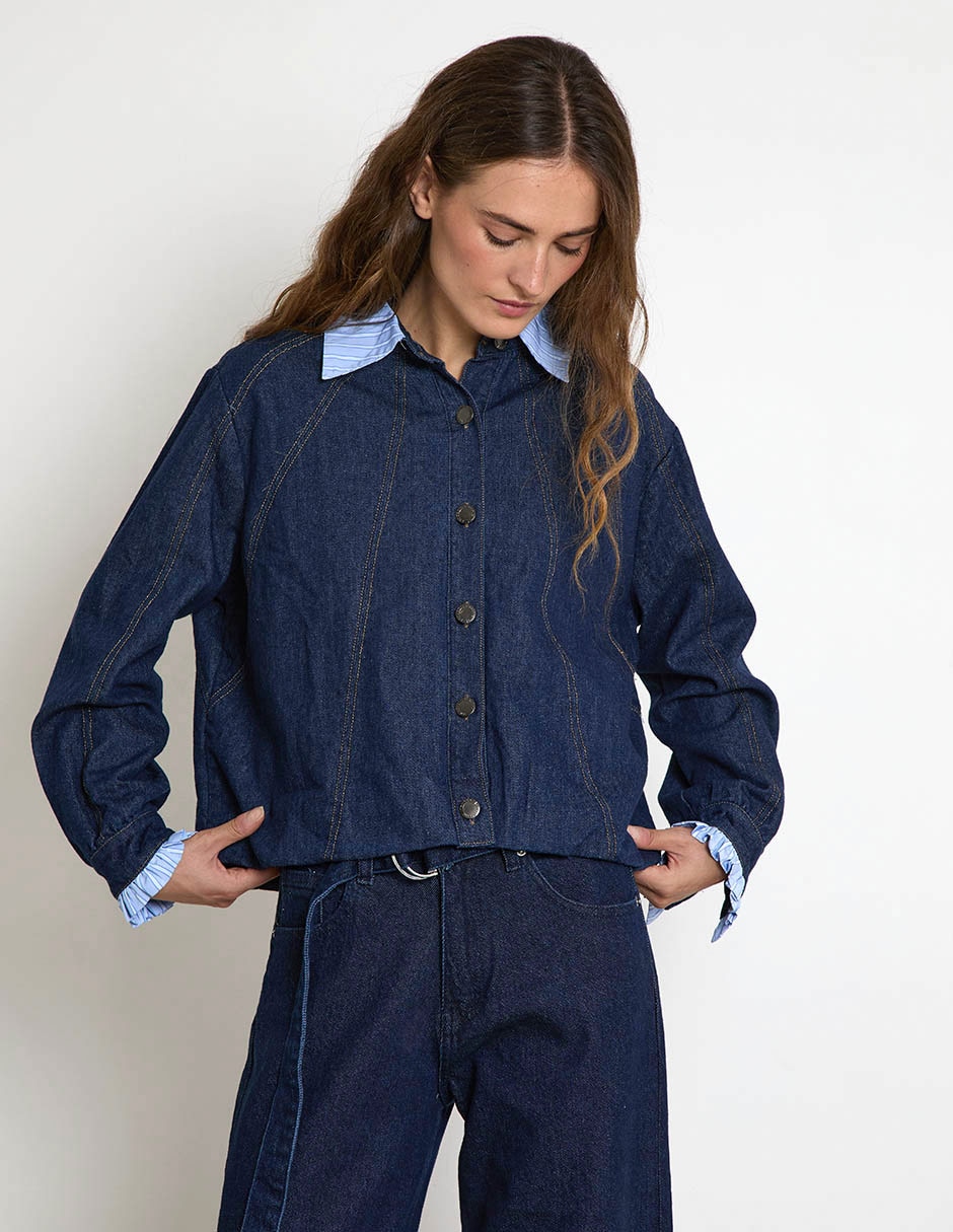 Chamarra denim para mujer 5