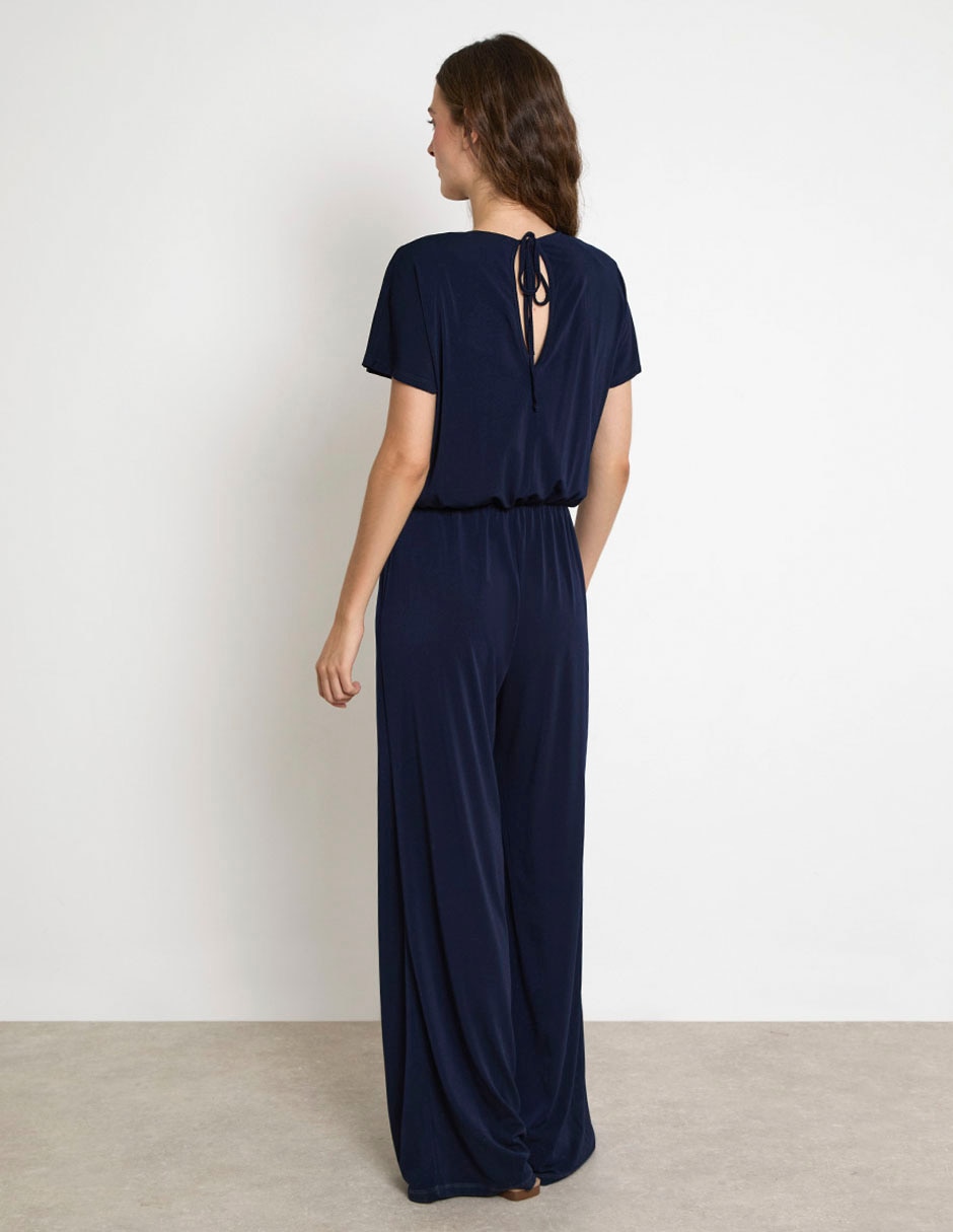 Jumpsuit casual estampado liso para mujer 2