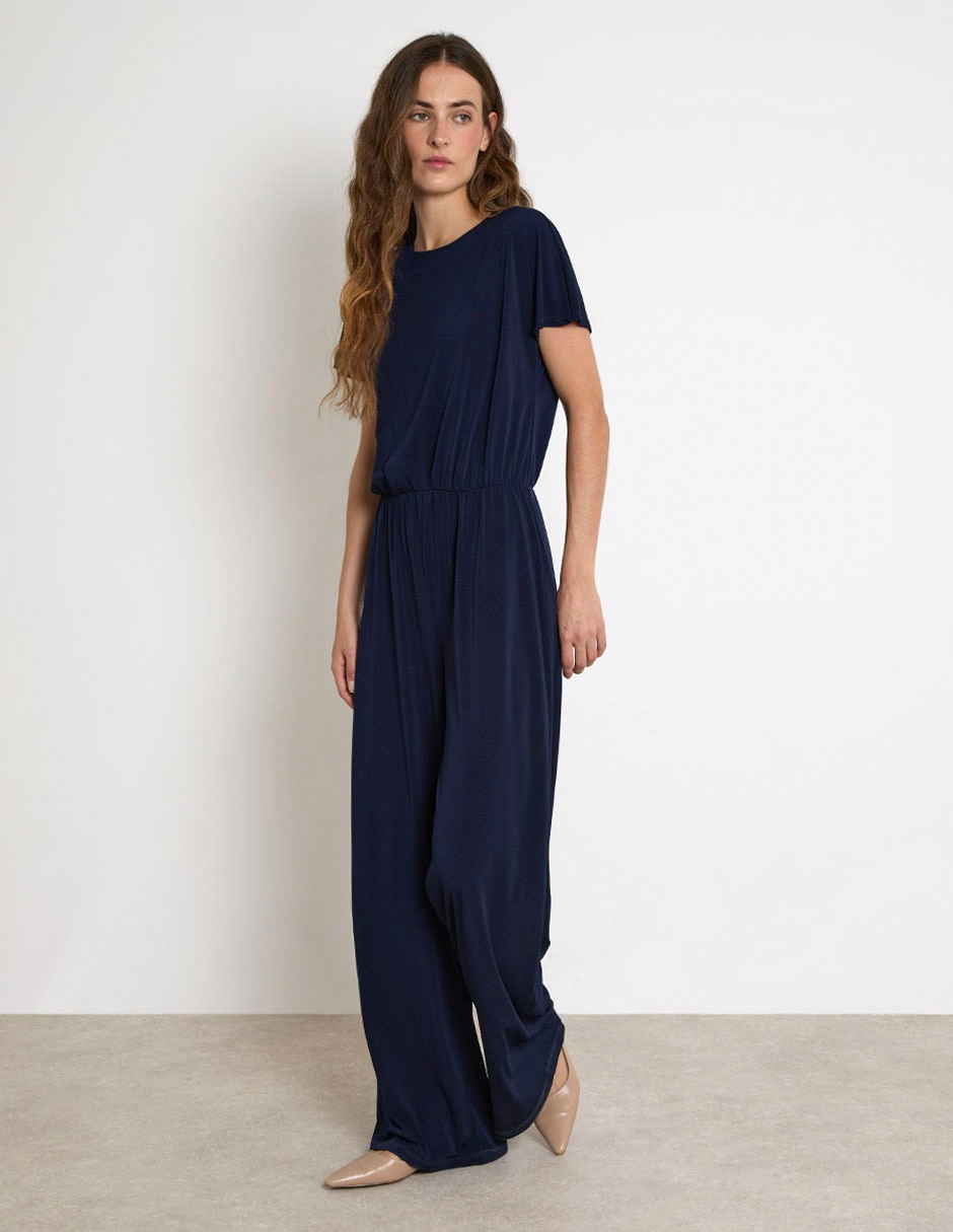 Jumpsuit casual estampado liso para mujer 4
