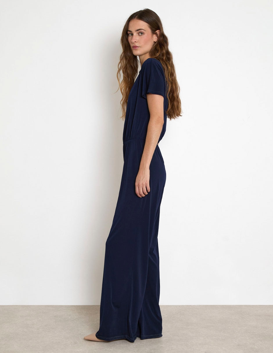 Jumpsuit casual estampado liso para mujer 5