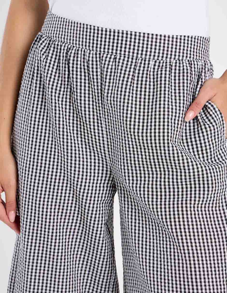 Pantalón regular amplio para mujer 2