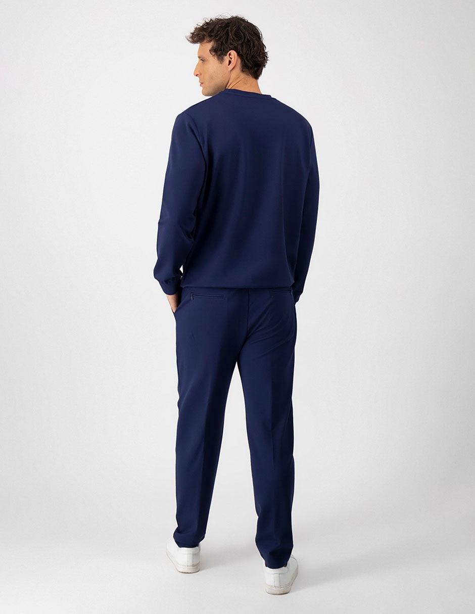 Pantalón jogger regular Calderoni de algodón para hombre
