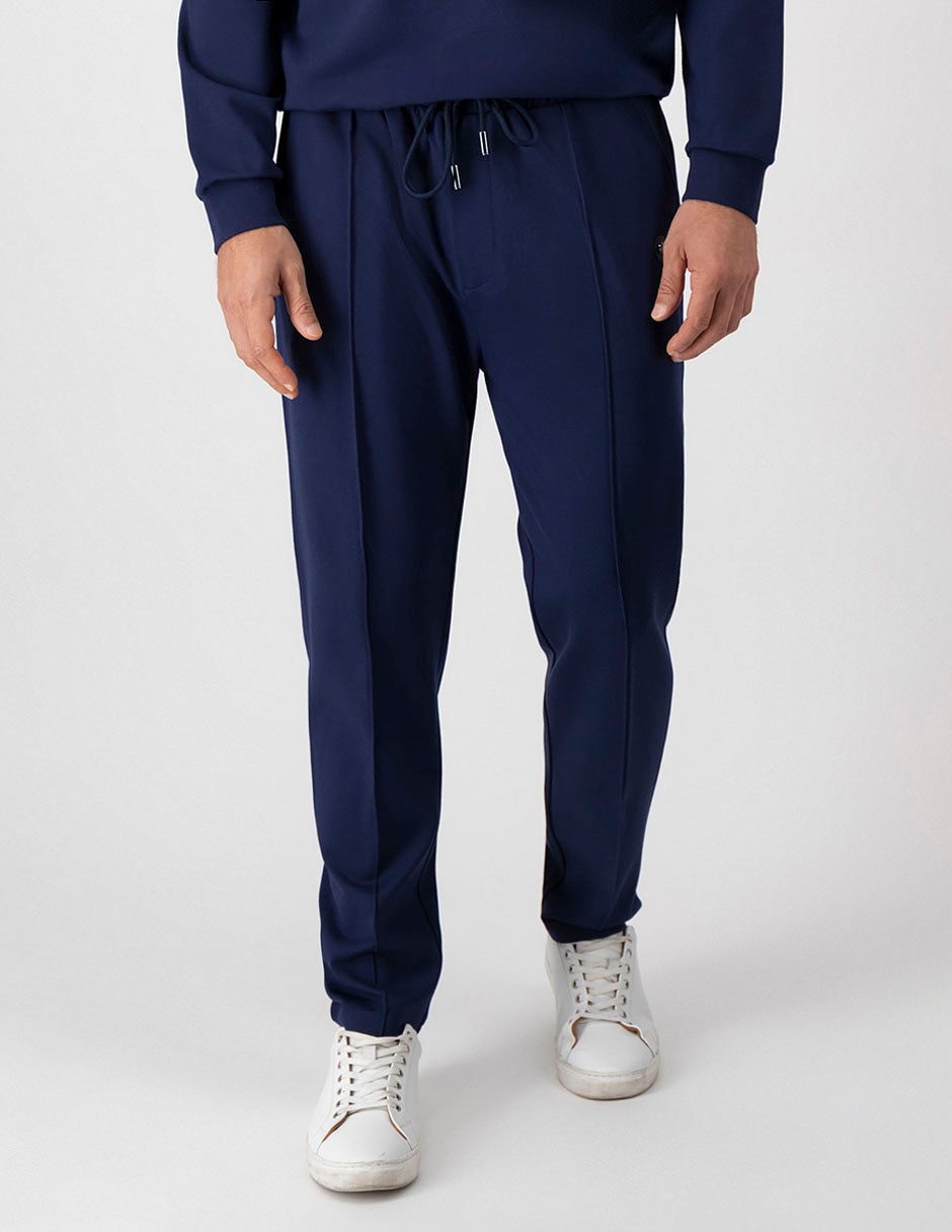 Pantalón jogger regular de algodón para hombre