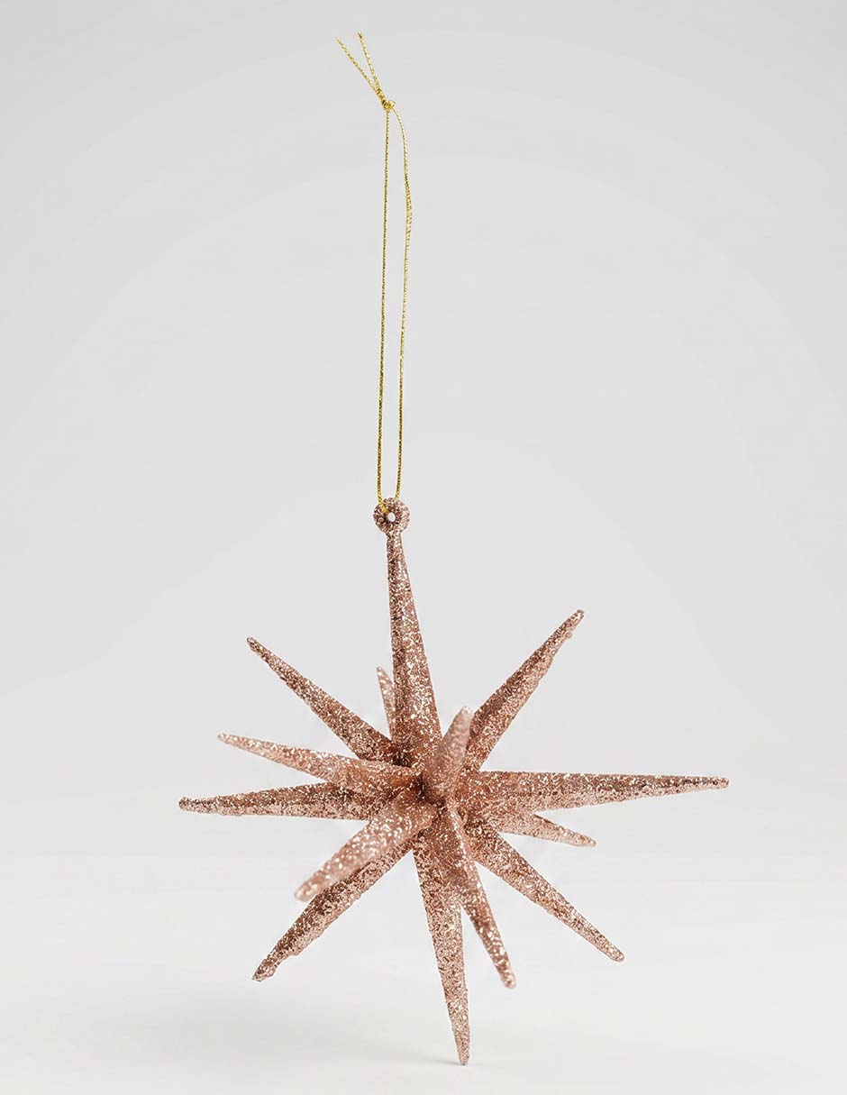 Ornamento navideño estrella Christmas Spirit 1