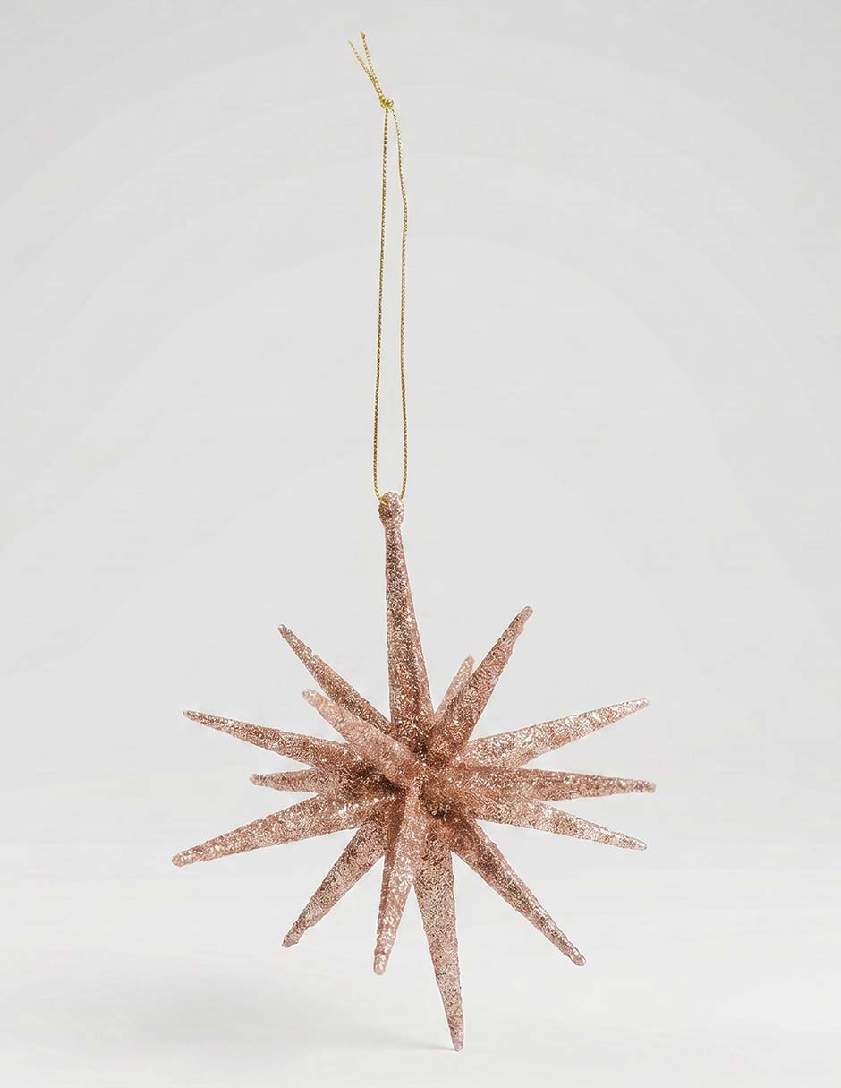 Ornamento navideño estrella Christmas Spirit 2