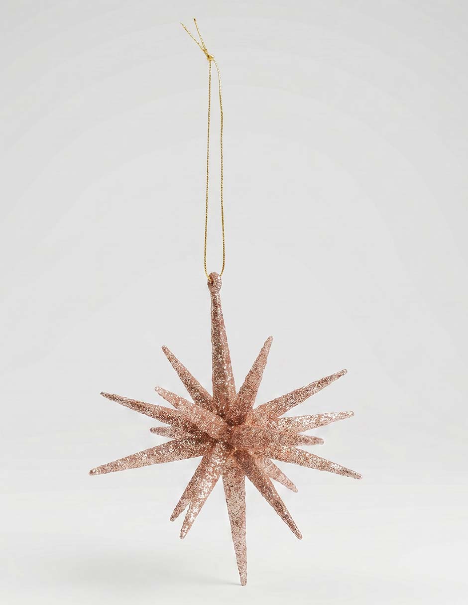 Ornamento navideño estrella Christmas Spirit 3