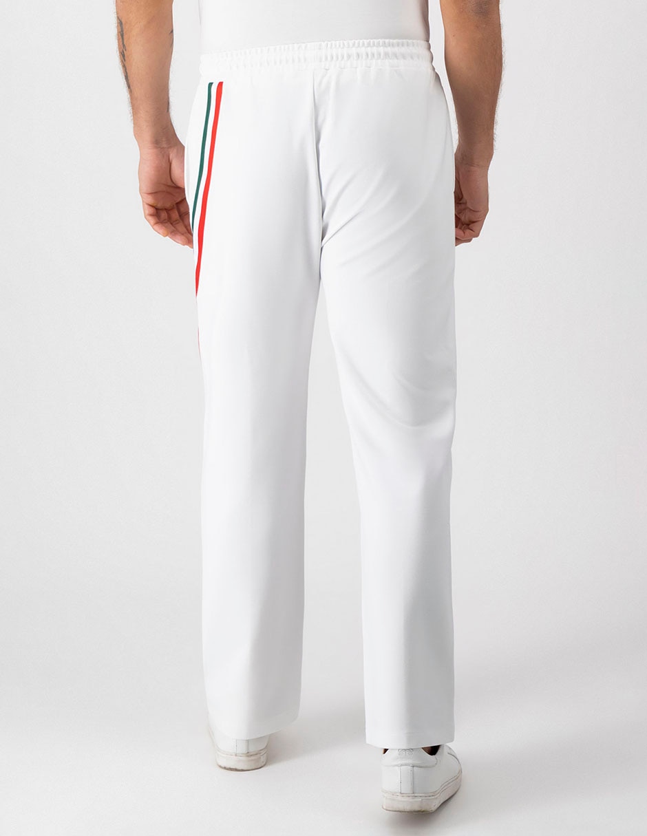 Pantalón Casual Regular Regular Calderoni De Poliéster, Viscosa Y Spandex Para Hombre
