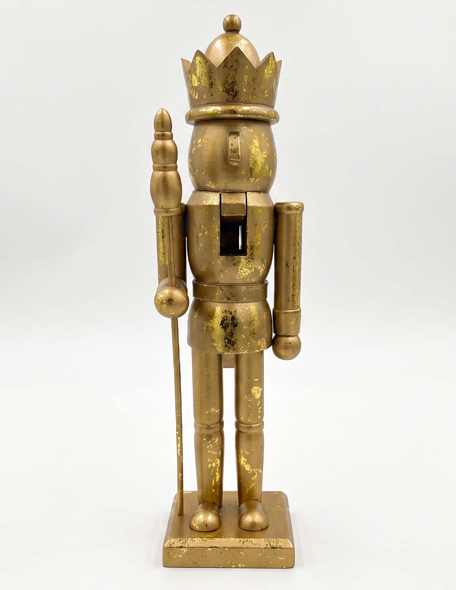 Figura decorativa navideña de cascanueces 1