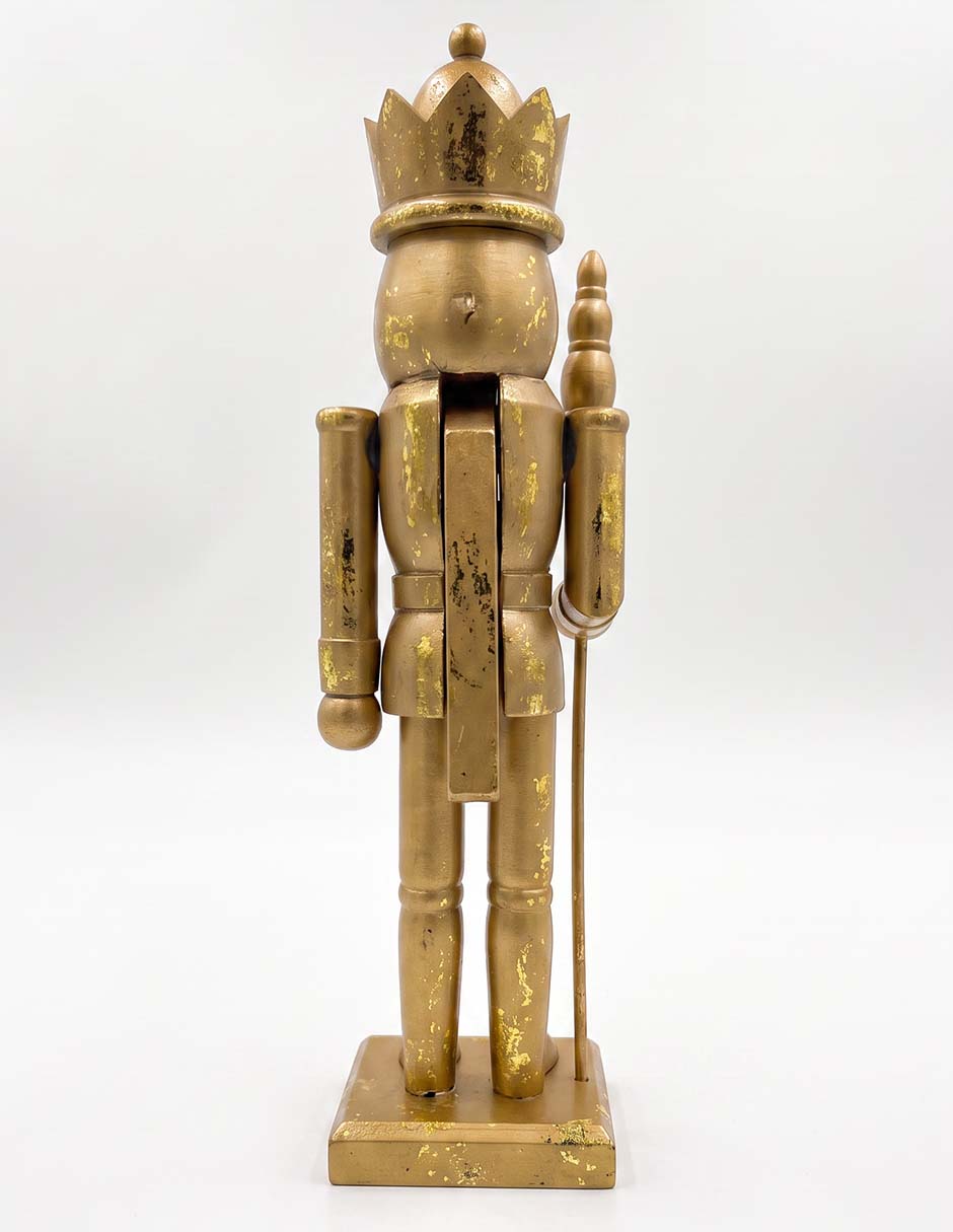 Figura decorativa navideña de cascanueces 3