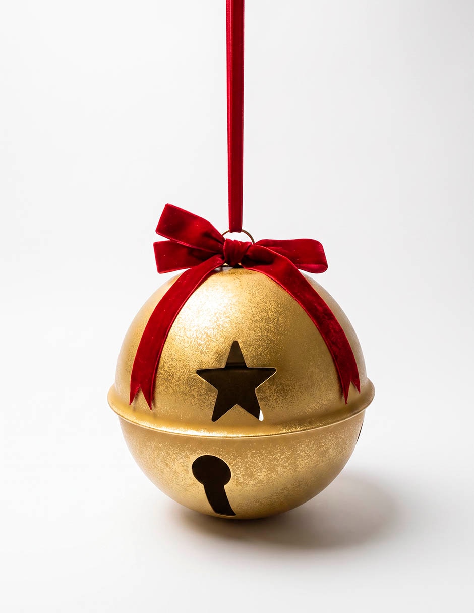 Ornamento navideño cascabel 1