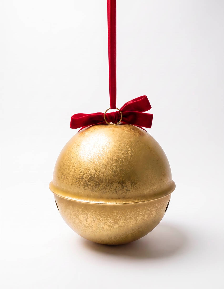 Ornamento navideño cascabel 2