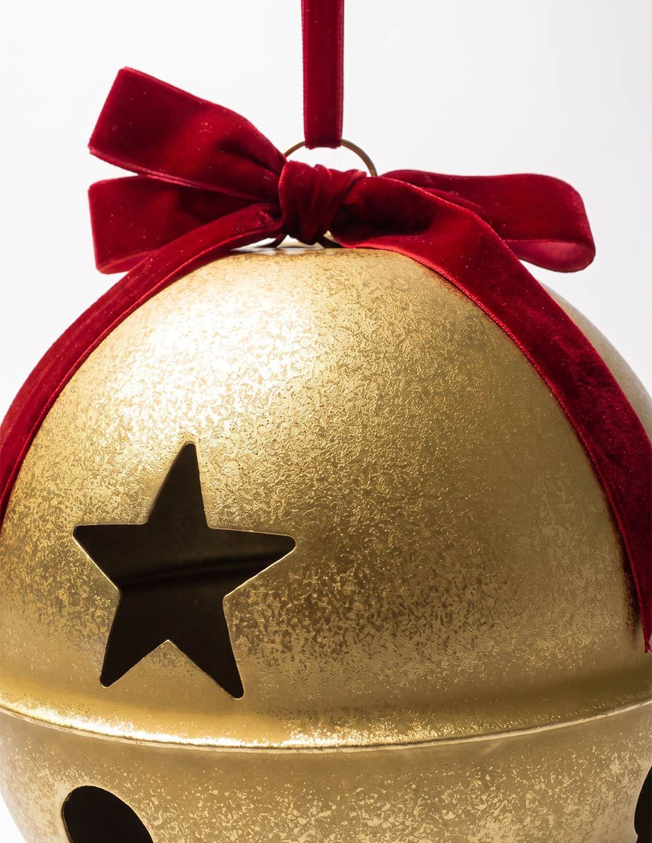 Ornamento navideño cascabel 3