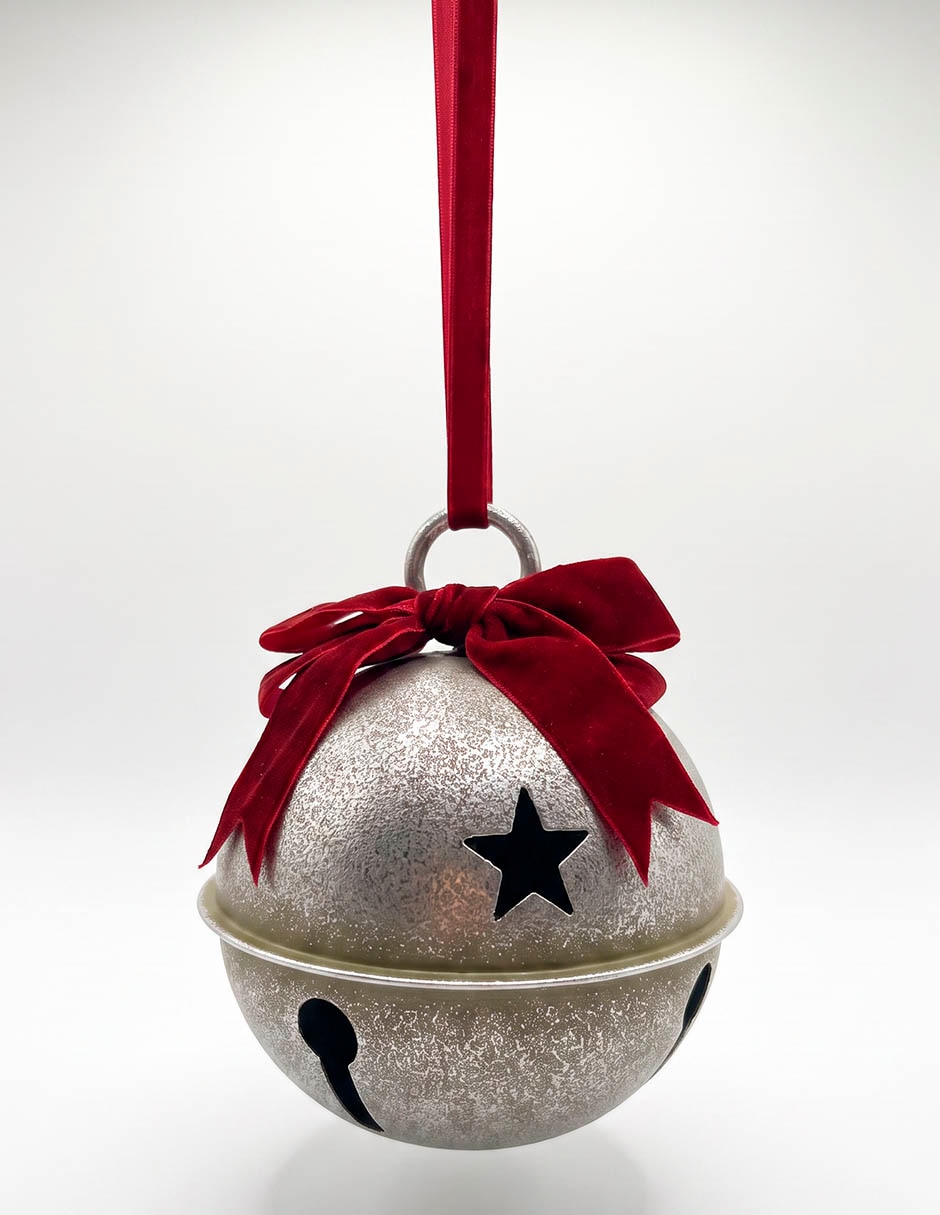 Ornamento navideño cascabel 2