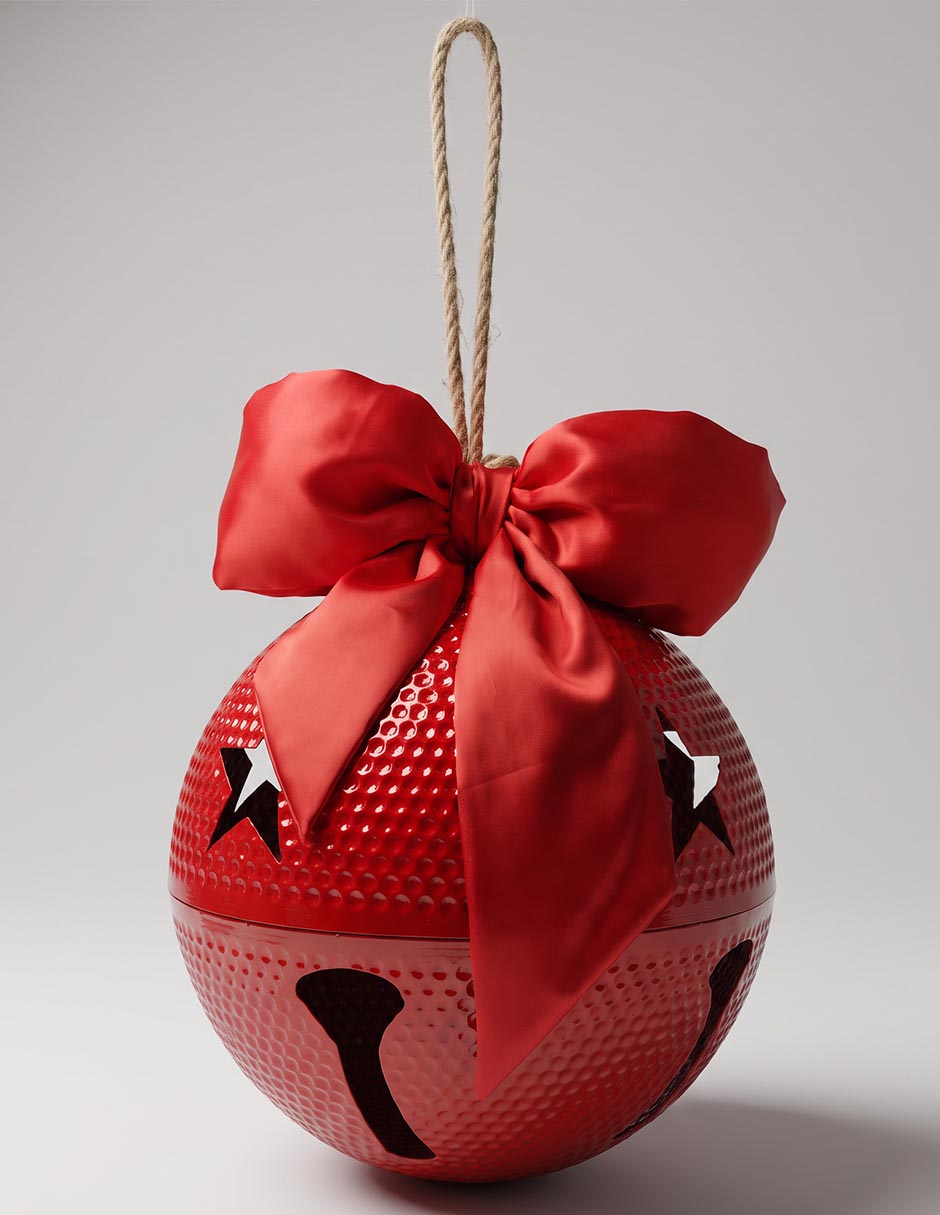 Ornamento navideño cascabel 1