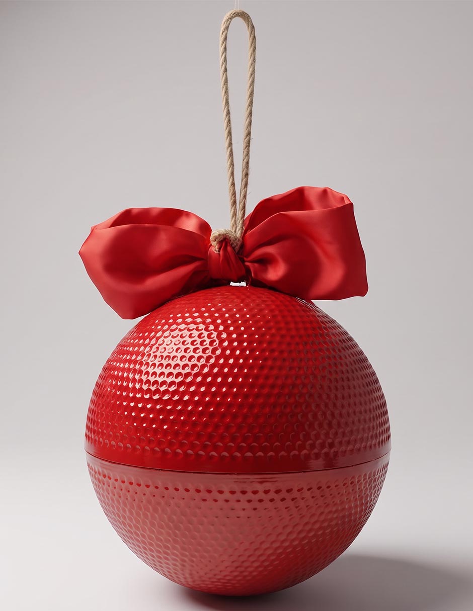 Ornamento navideño cascabel 2