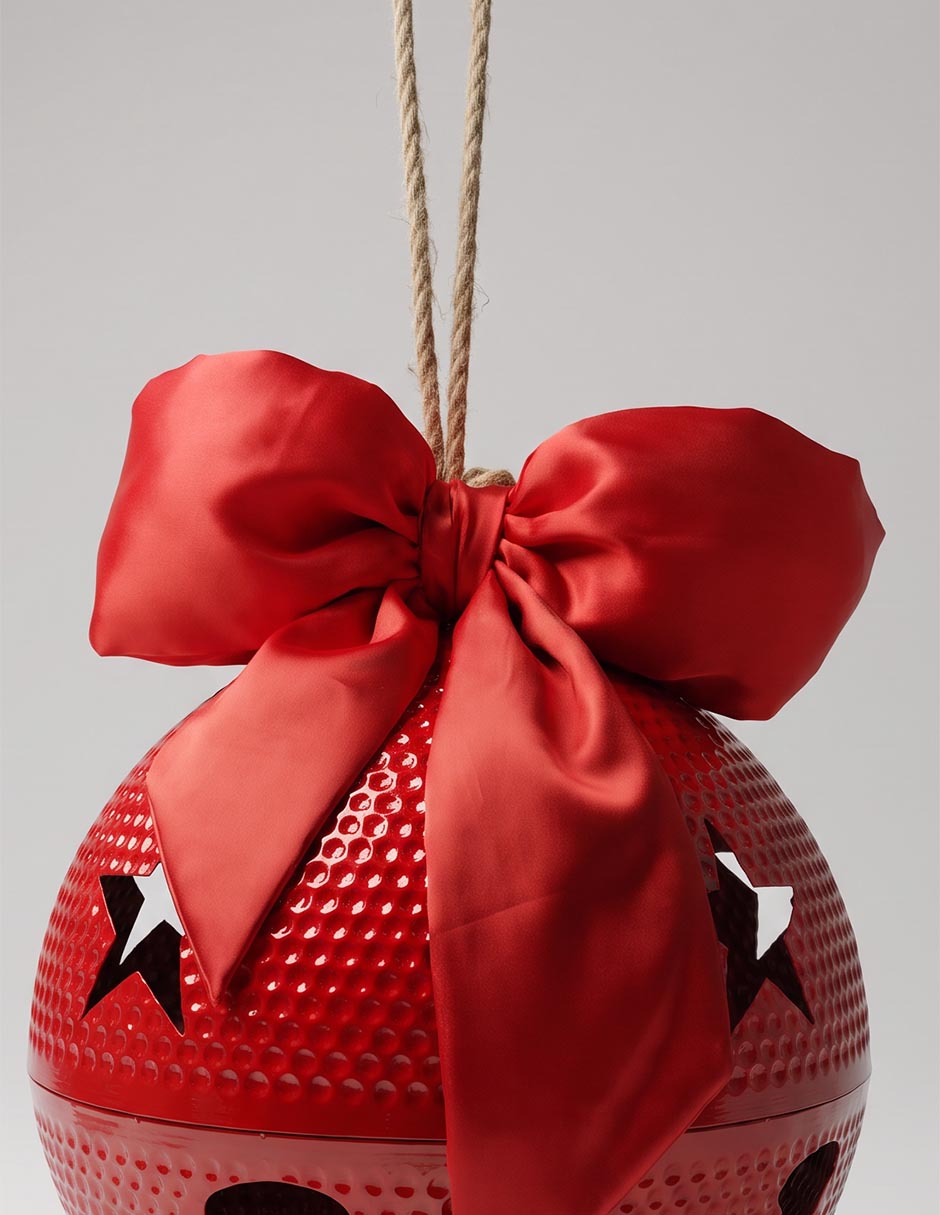 Ornamento navideño cascabel 3