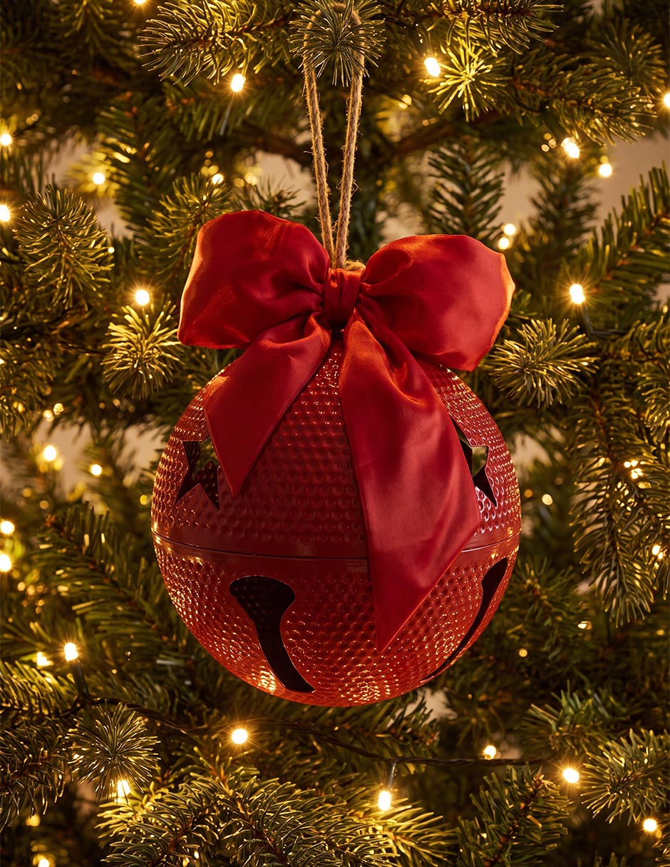 Ornamento navideño cascabel