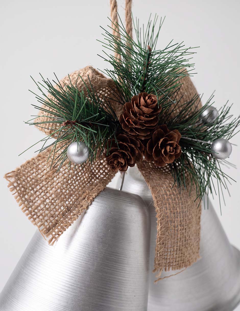 Ornamento navideño campanas 4