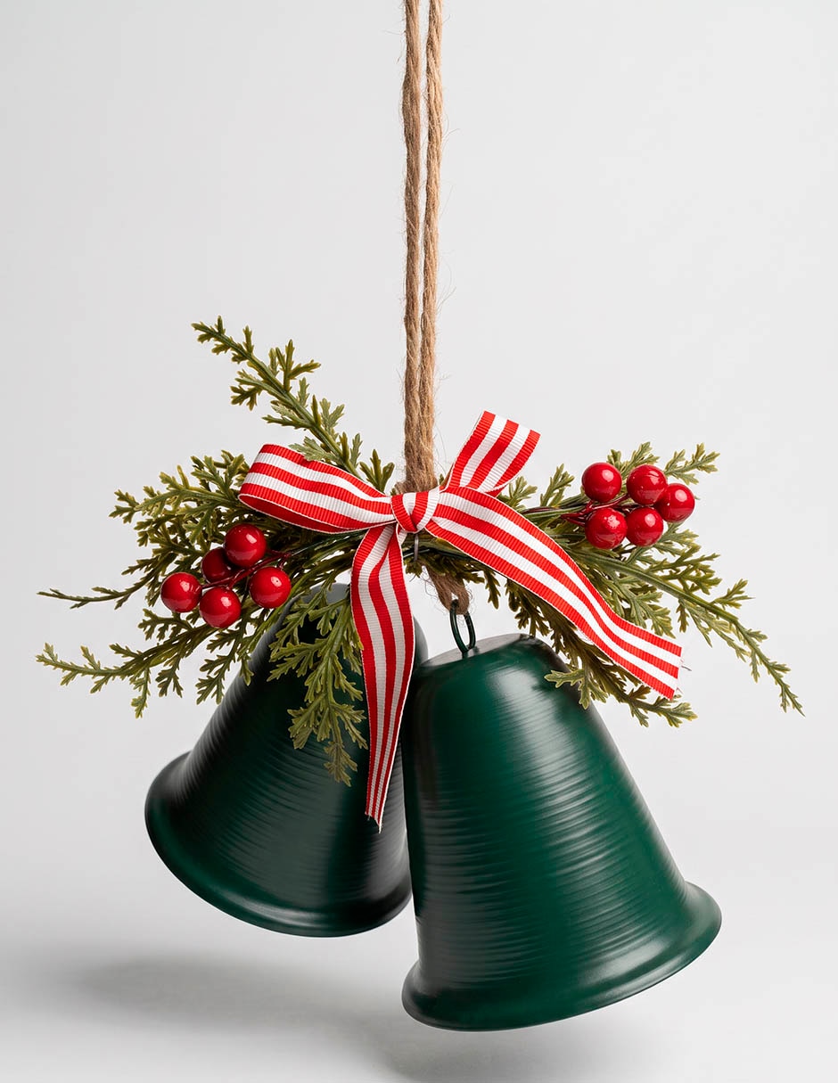 Ornamento navideño campana 1