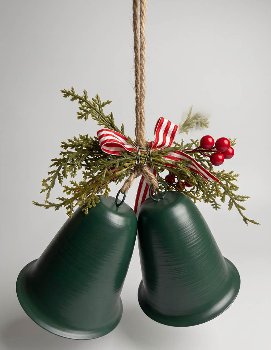 Ornamento navideño campana 2