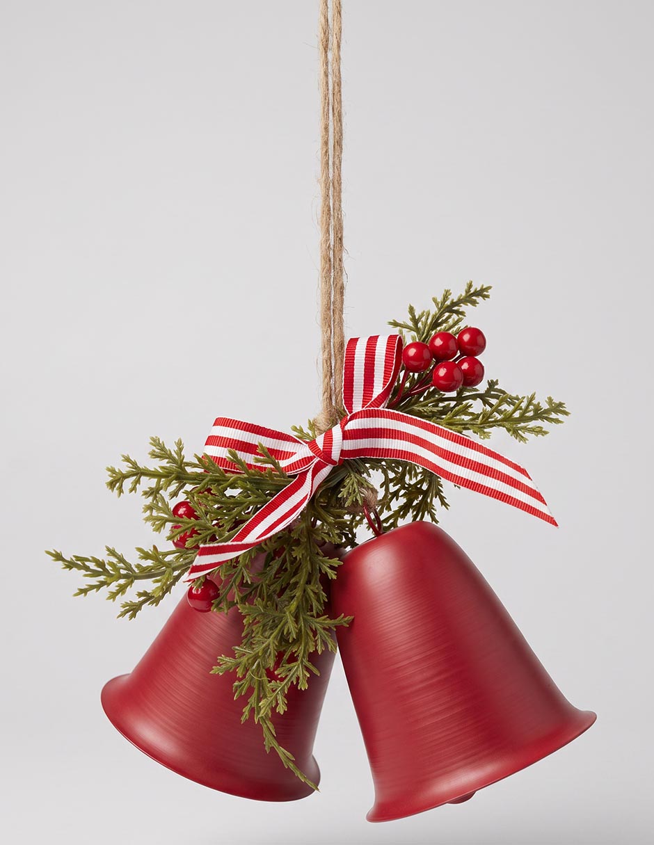 Ornamento navideño campanas 1