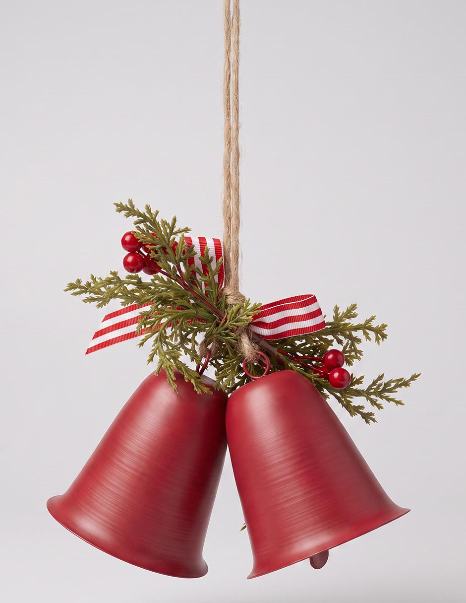 Ornamento navideño campanas 2