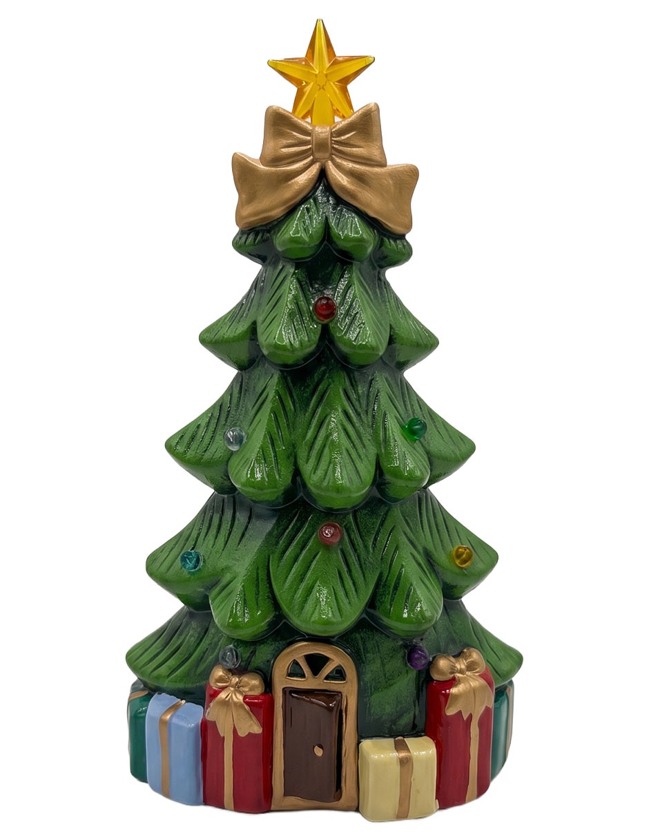 Figura decorativa navideña de pino 1