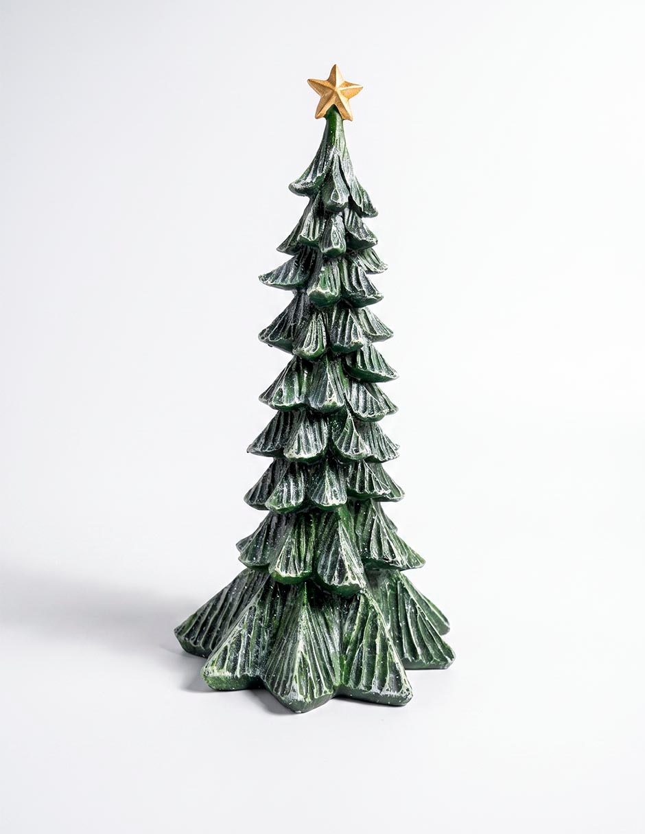Figura decorativa navideña de pino 1