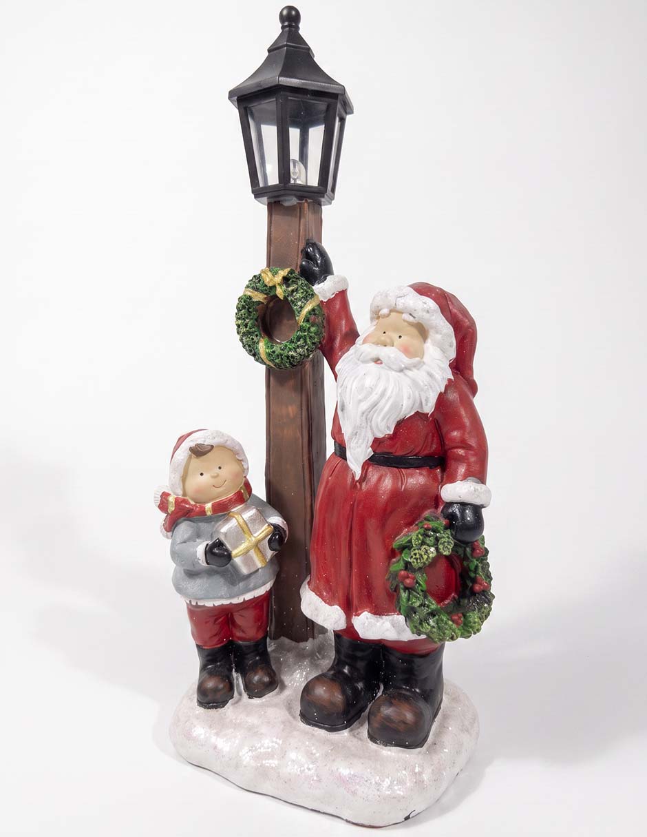 Figura decorativa navideña de Santa Claus 2