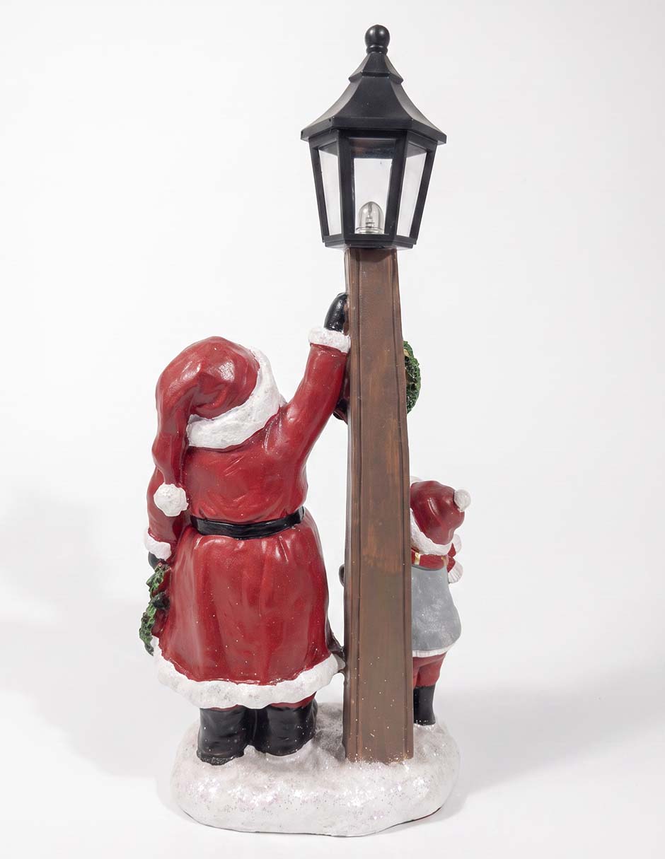 Figura decorativa navideña de Santa Claus 3