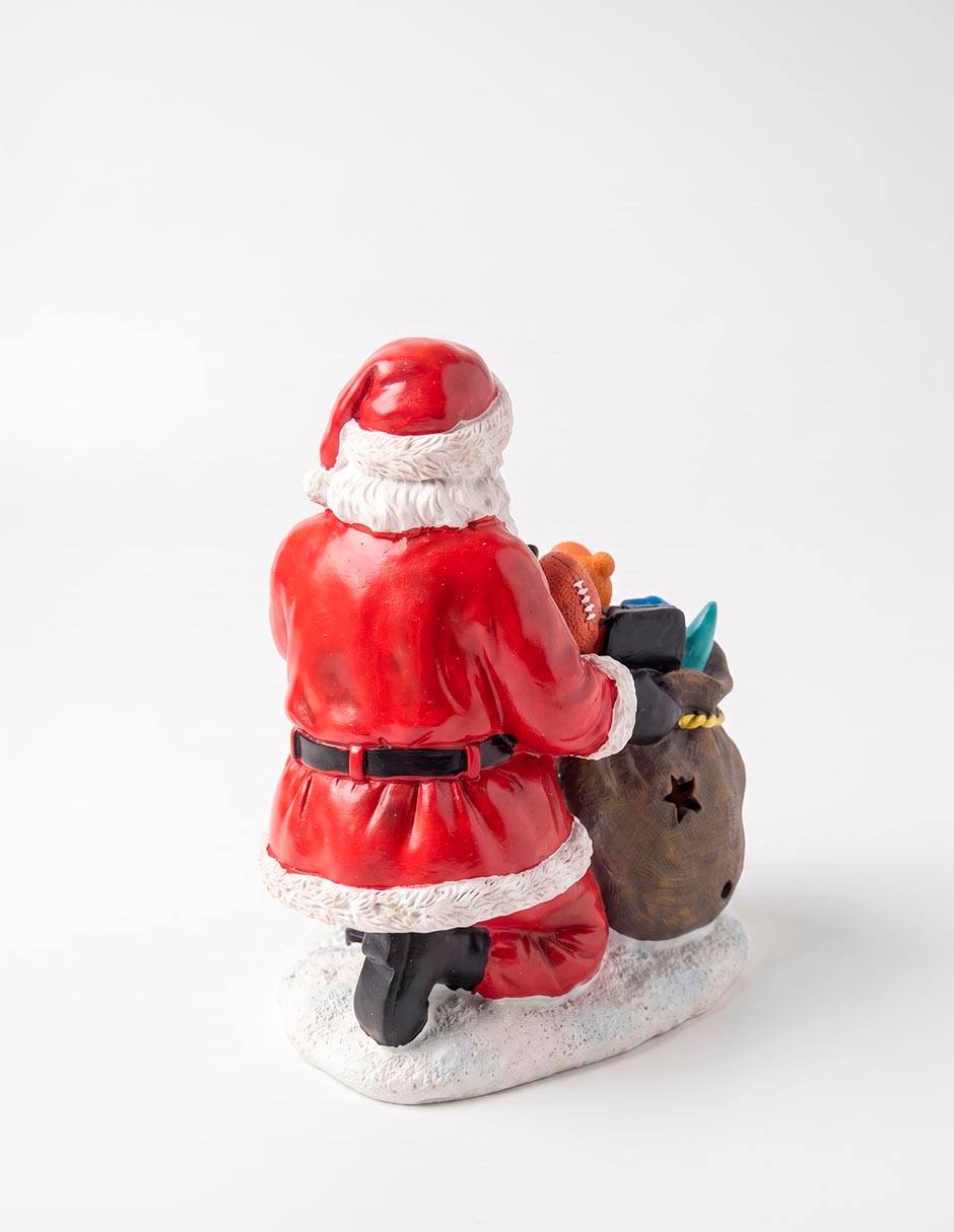 Figura decorativa navideña de santa claus 2