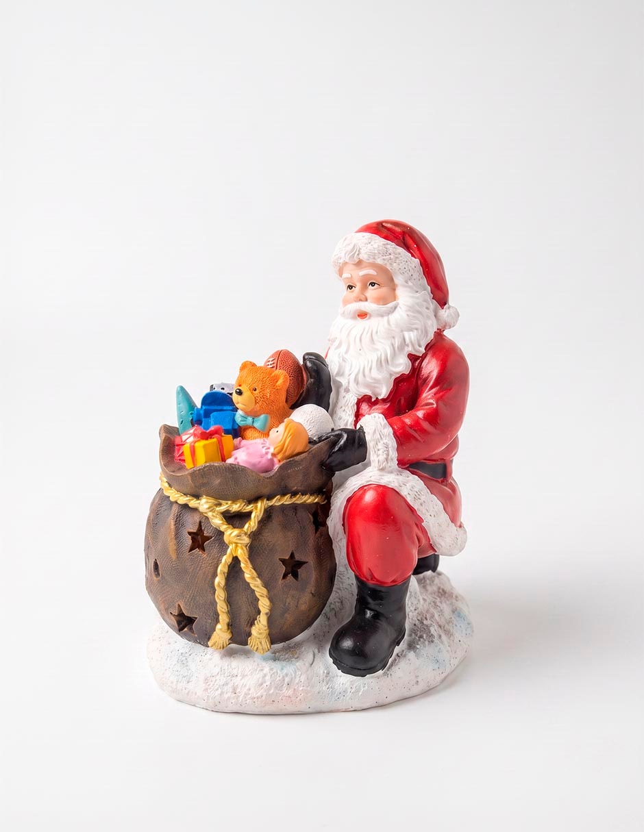 Figura decorativa navideña de santa claus 3