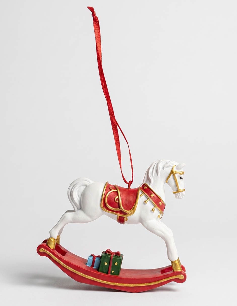 Ornamento navideño caballo 1