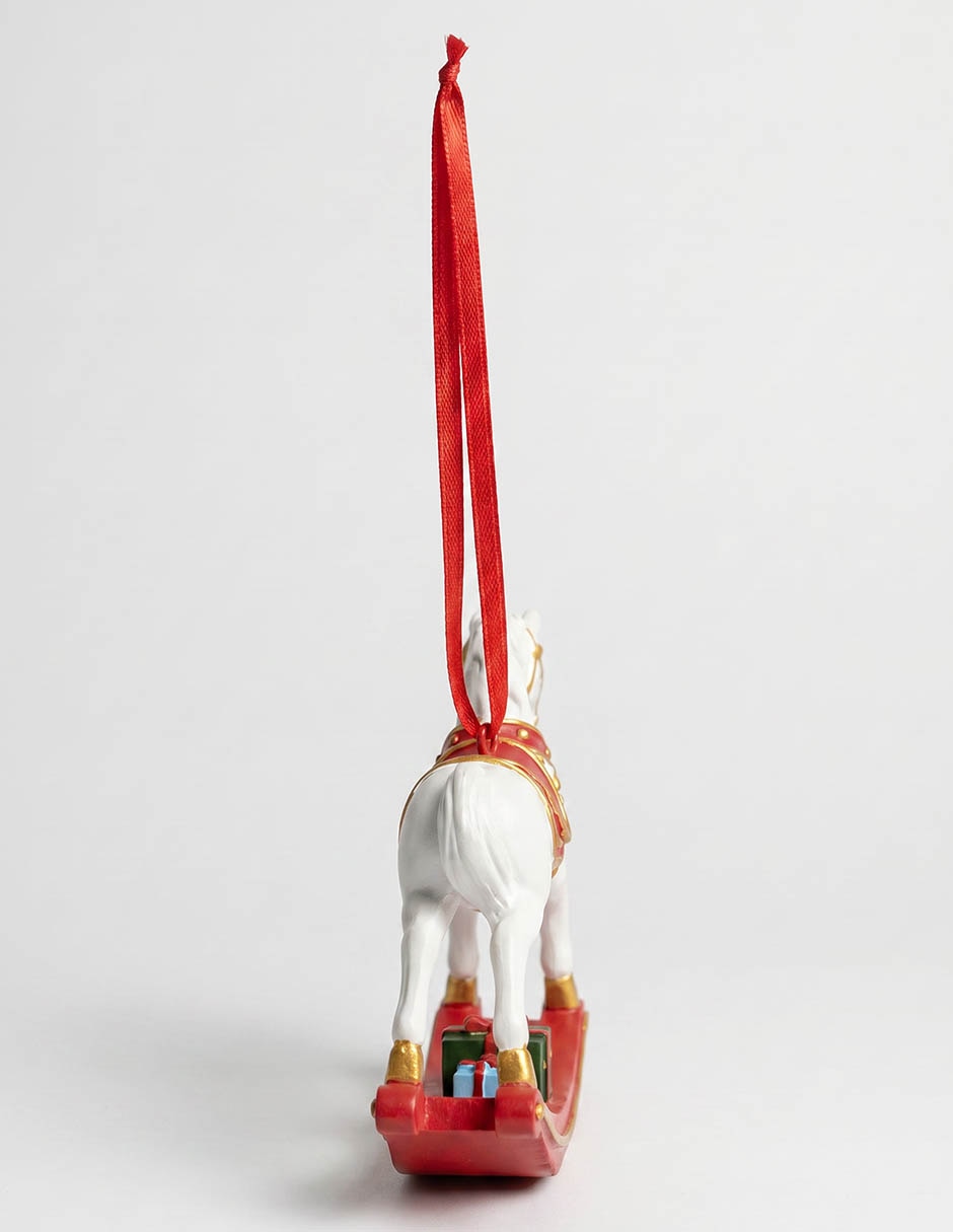 Ornamento navideño caballo 3