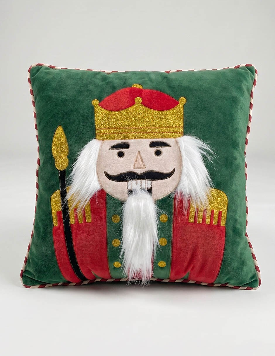 Cojín decorativo cascanueces 1