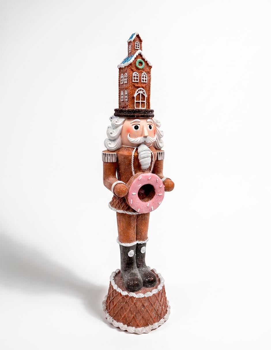 Figura decorativa navideña de cascanueces 1