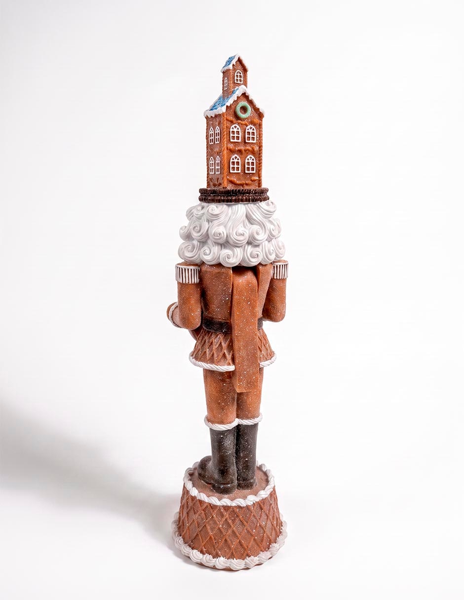 Figura decorativa navideña de cascanueces 2