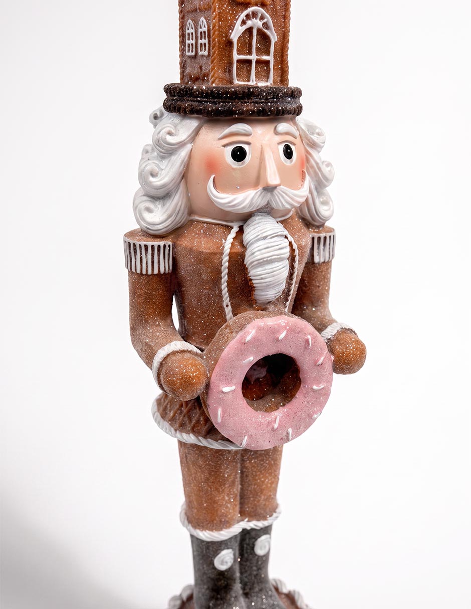 Figura decorativa navideña de cascanueces Figura decorativa navideña de cascanueces