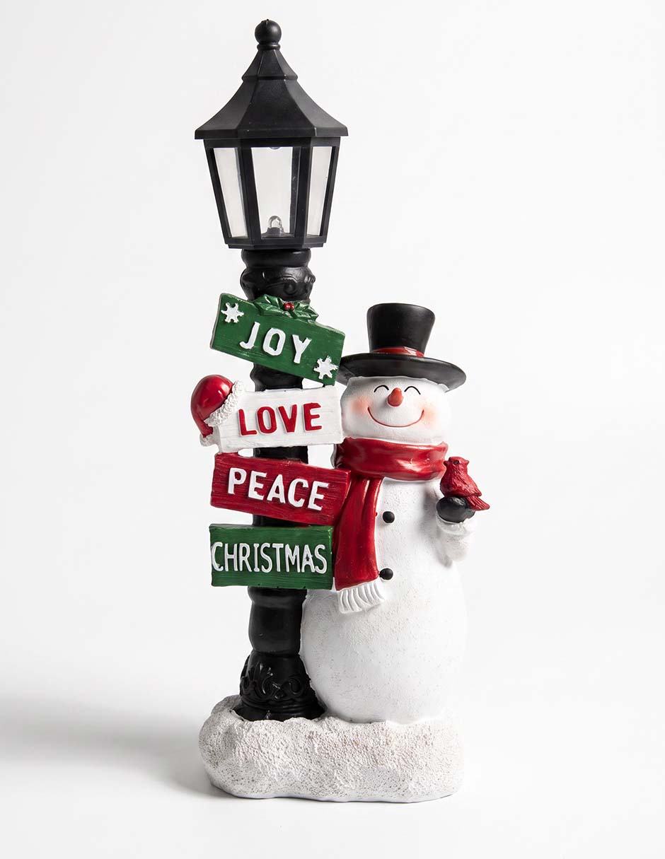 Figura decorativa navideña de Snowman 1