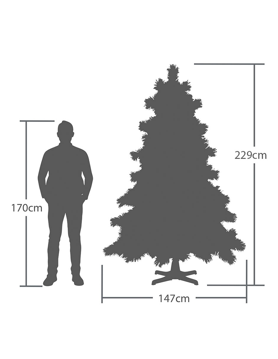 Árbol de navidad con 500 luces 4