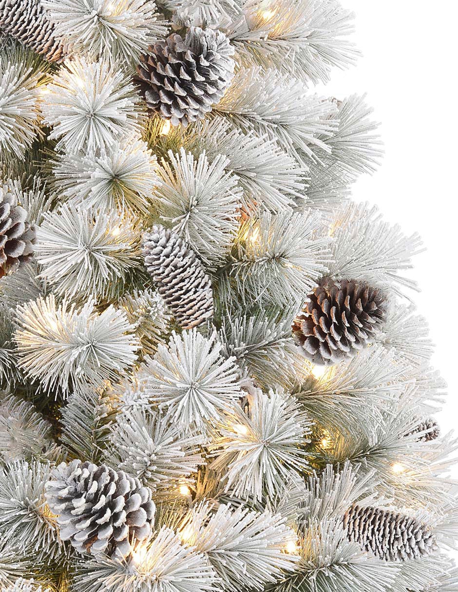 Árbol de navidad con 100 luces