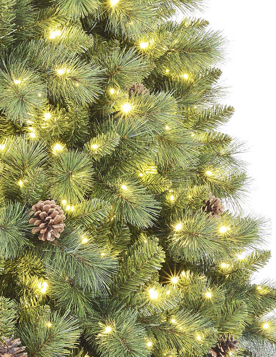 Árbol de navidad con 550 luces 2