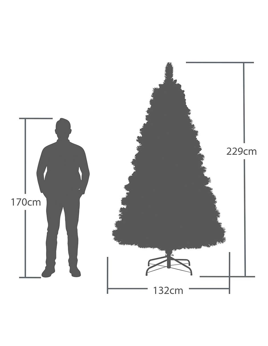 Árbol de navidad con 500 luces 7