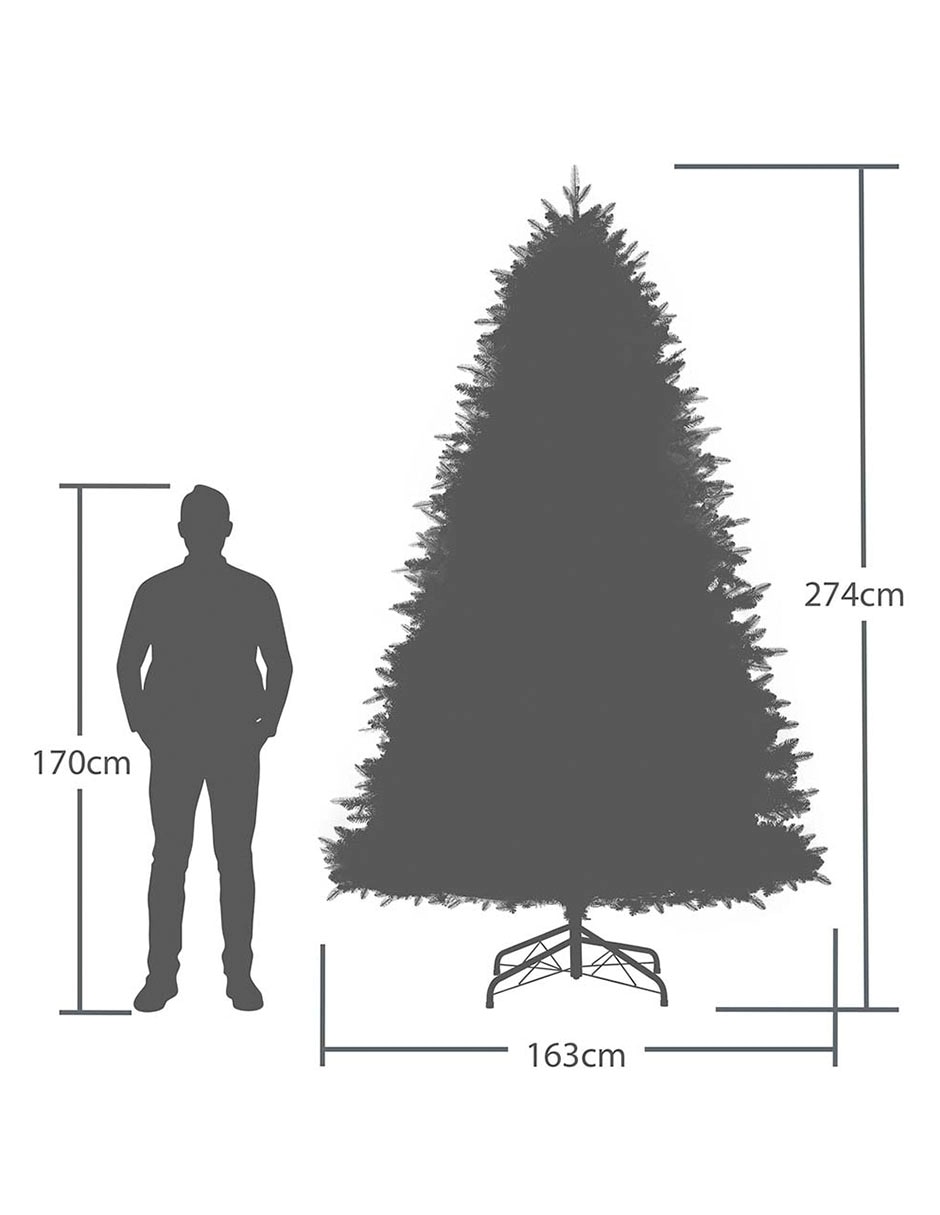 Árbol de navidad con 900 luces 7