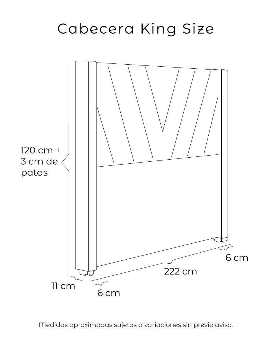 Cabecera Aurora de madera pino 6