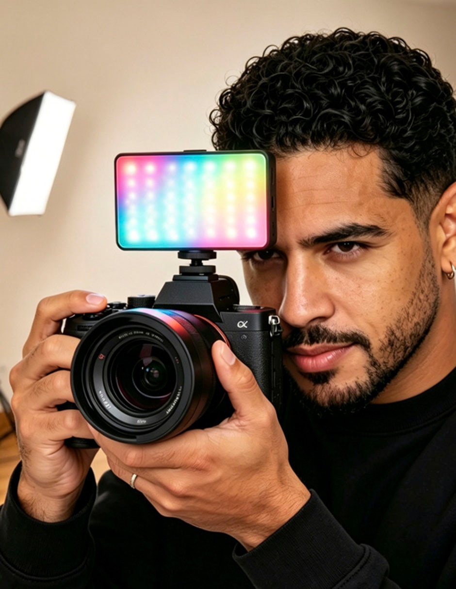 Lámpara para fotografía W140RGB 6