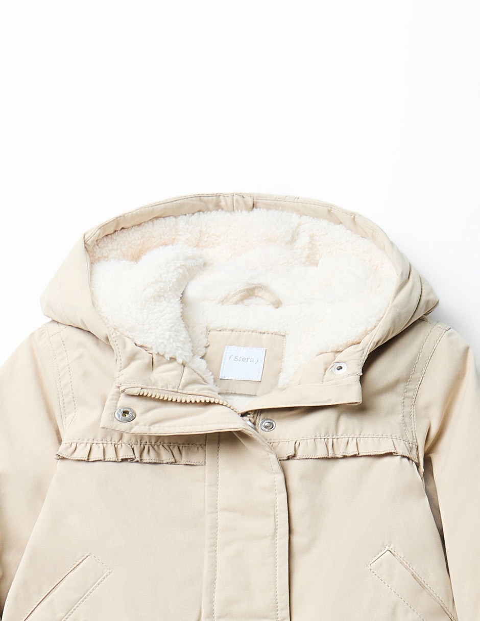 Chamarra parka para niña 4